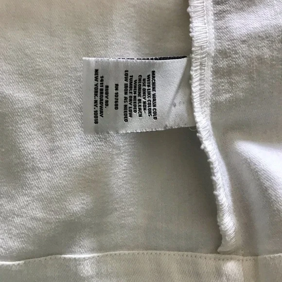 Ruby Rd. White Ruffle-Trim Blazer - Picture 5 of 5